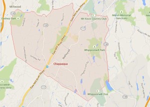 map of landscape designs in Chappaqua, NY area - Landwork Contractors