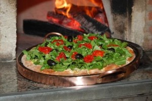 outdoor brick pizza oven