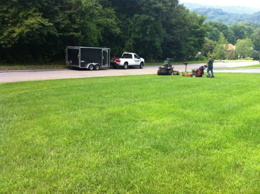 Landscape Maintenance lawn mower